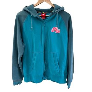 Nike Air Men’s Basketball Zip Through Hoodie Size Large